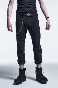 《予約品》 CurvedPants StretchTwill / Black 【kiryuyrik】 7月入荷予定