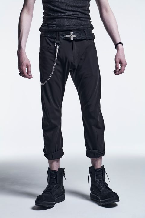 《予約品》 CurvedPants StretchTwill / Black 【kiryuyrik】 7月入荷予定
