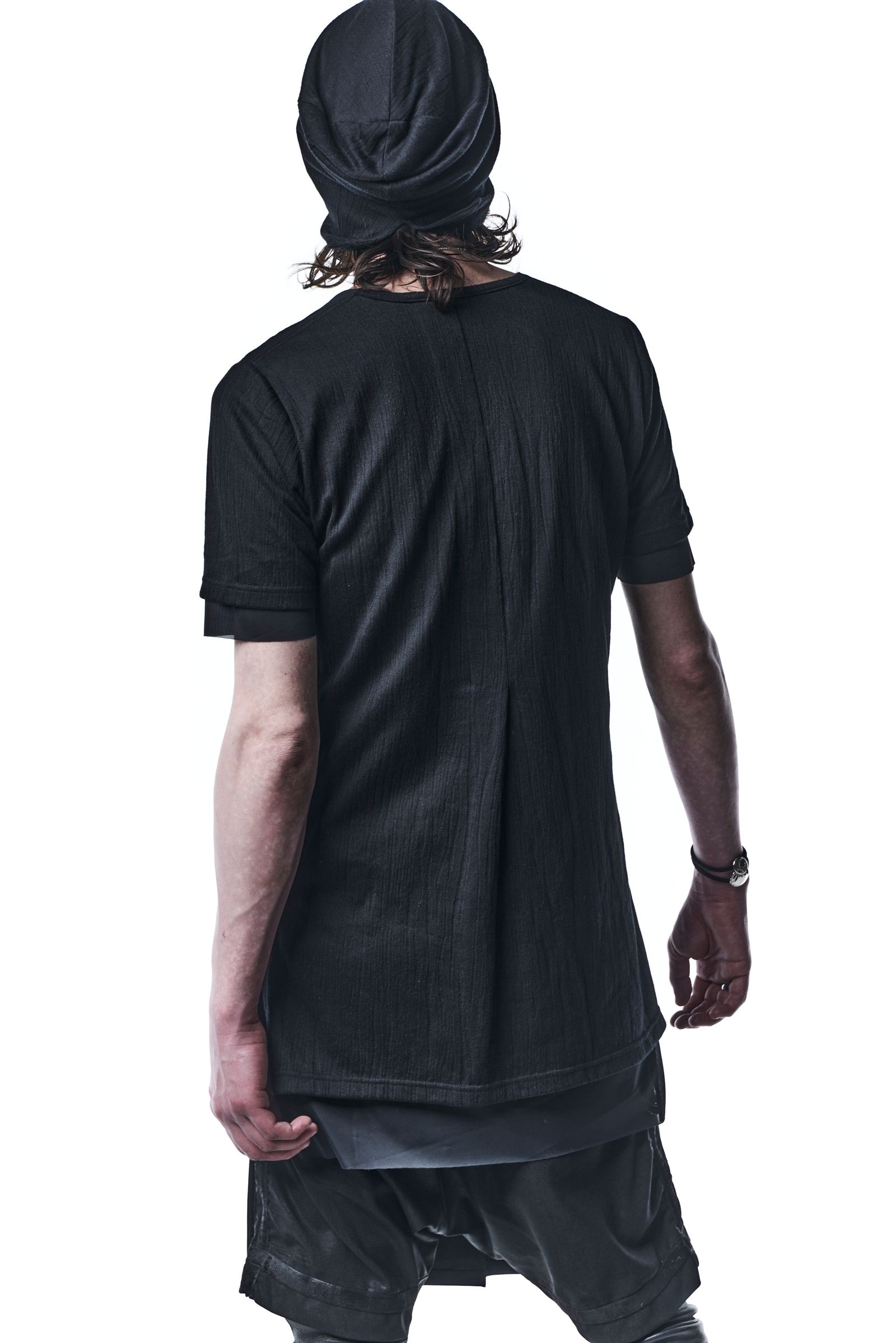 《予約品》 LayerdT-Shirts Tシャツ LacyJQD Jersey / Black&Black 【kiryuyrik】 8月入荷予定