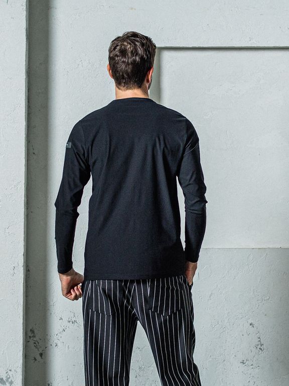 《予約11月17日19時締め》 nylon longsleave Tee / ルーズTシャツ / ブラック