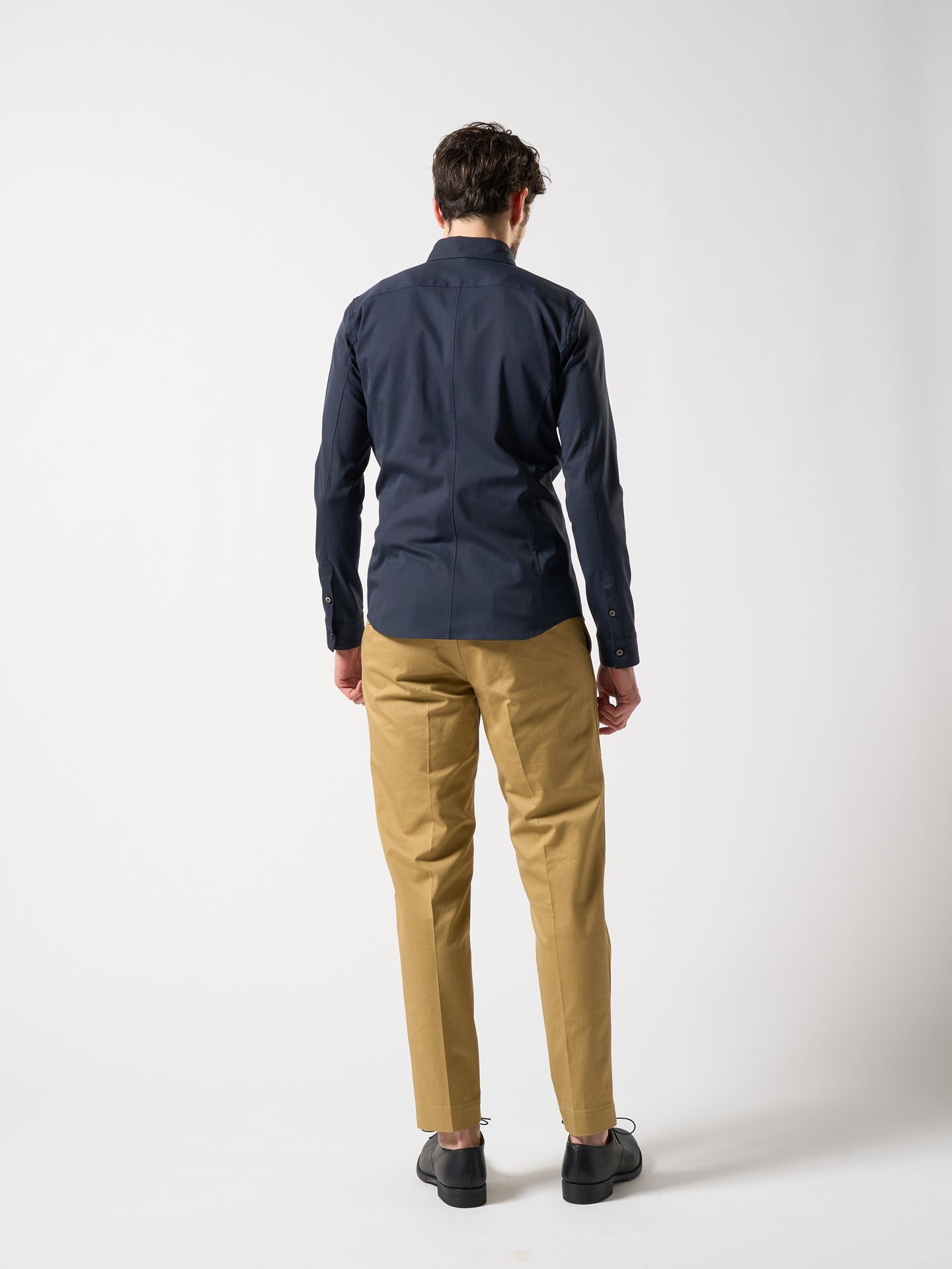 【予約品】 pressed tapered chino / チノパンツ /ベージュ