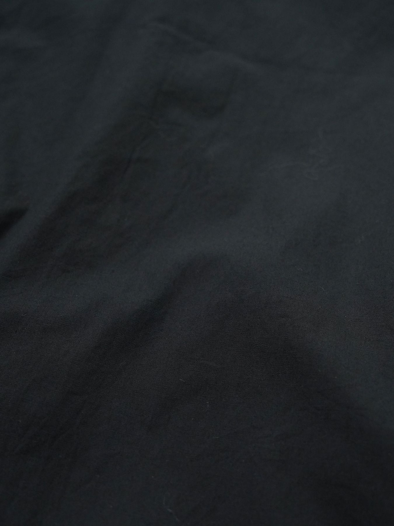 【予約品 11月23日(日) 締切】STITCHSHITS / スタンドカラーシャツ / BLACK