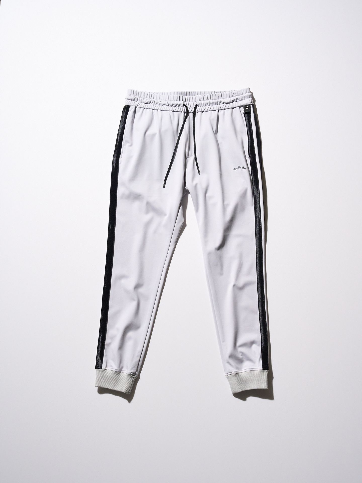 【予約品9月19日 10時締め】 line track pants  / トラックパンツ / ライトグレー