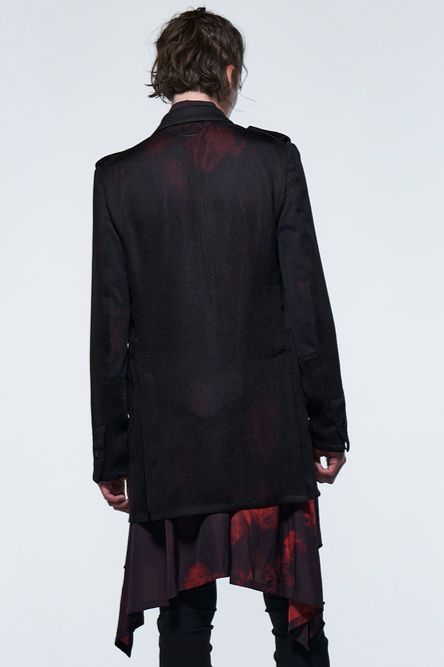 《予約品》 UnconPeackedJacket / ブラック 【kiryuyrik】 2023年5月以降入荷予定