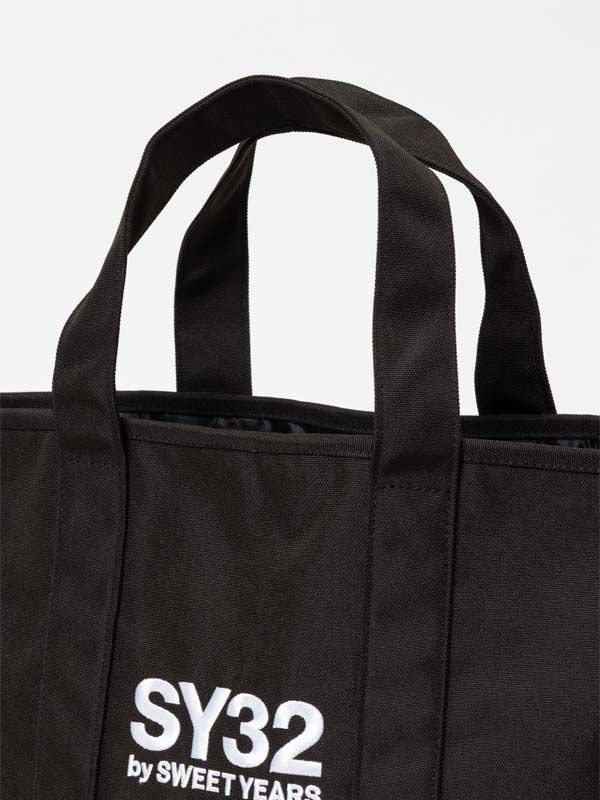 SHOULDER BELT付き TOTE BAG BLACK 【SY32 by SWEET YEARS GOLF】