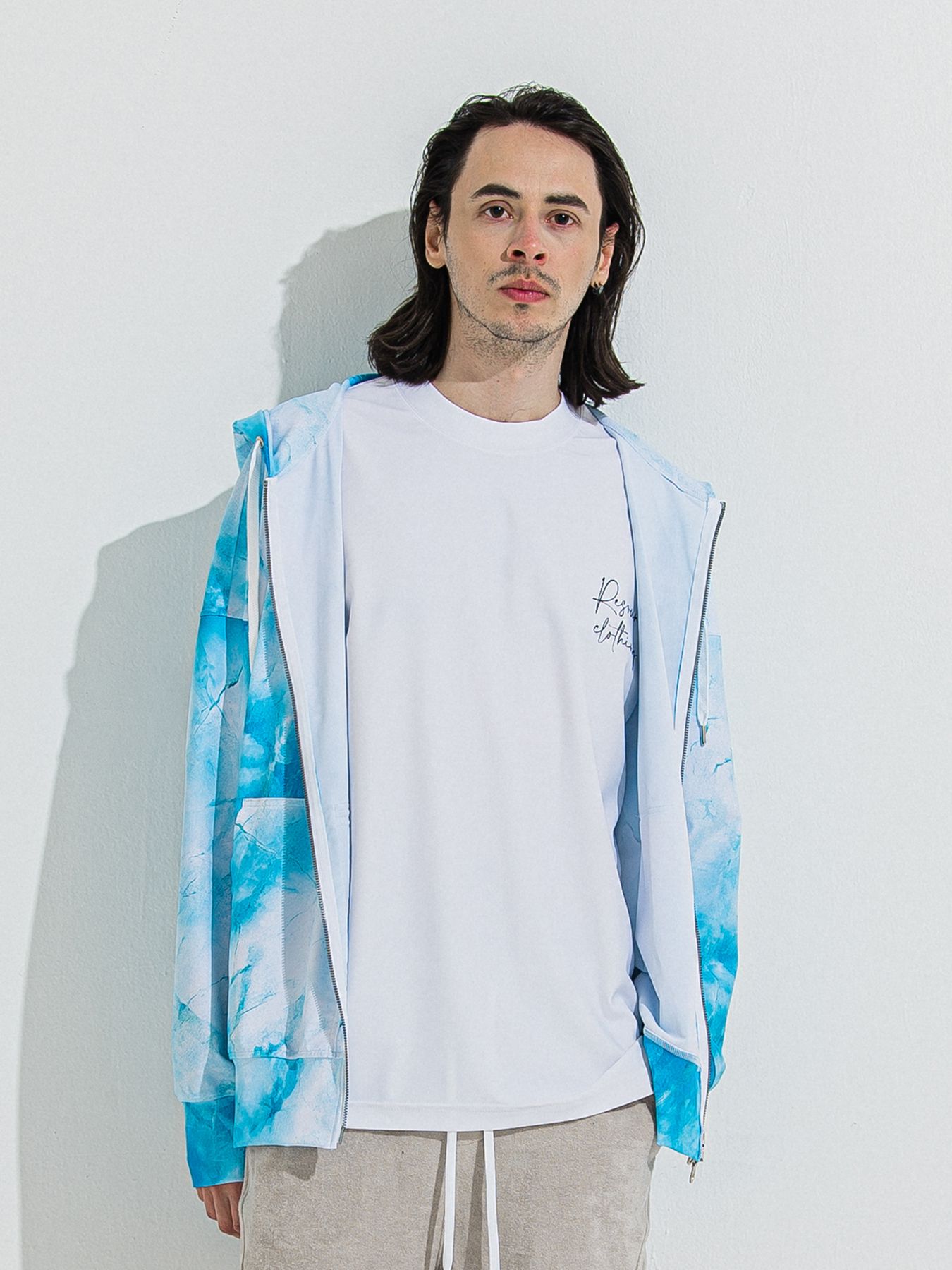 【予約品 】ID RASH OVER T / ラッシュガード IDオーバーサイズTシャツ / ホワイト
