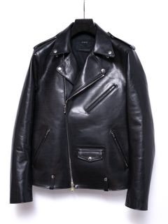 【予約品 4月6日(月) 締切】Full Vegetable Tanned Italian Double Shoulder Steer Hide Double Riders / フルベジタブルタンニン鞣し イタリアン ダブルショルダー ダブルライダース / JOEY