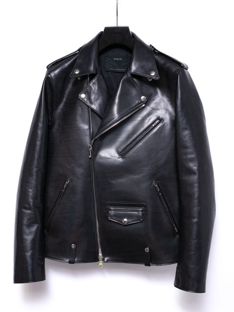 【予約品 4月6日(月) 締切】Full Vegetable Tanned Italian Double Shoulder Steer Hide Double Riders / フルベジタブルタンニン鞣し イタリアン ダブルショルダー ダブルライダース / JOEY