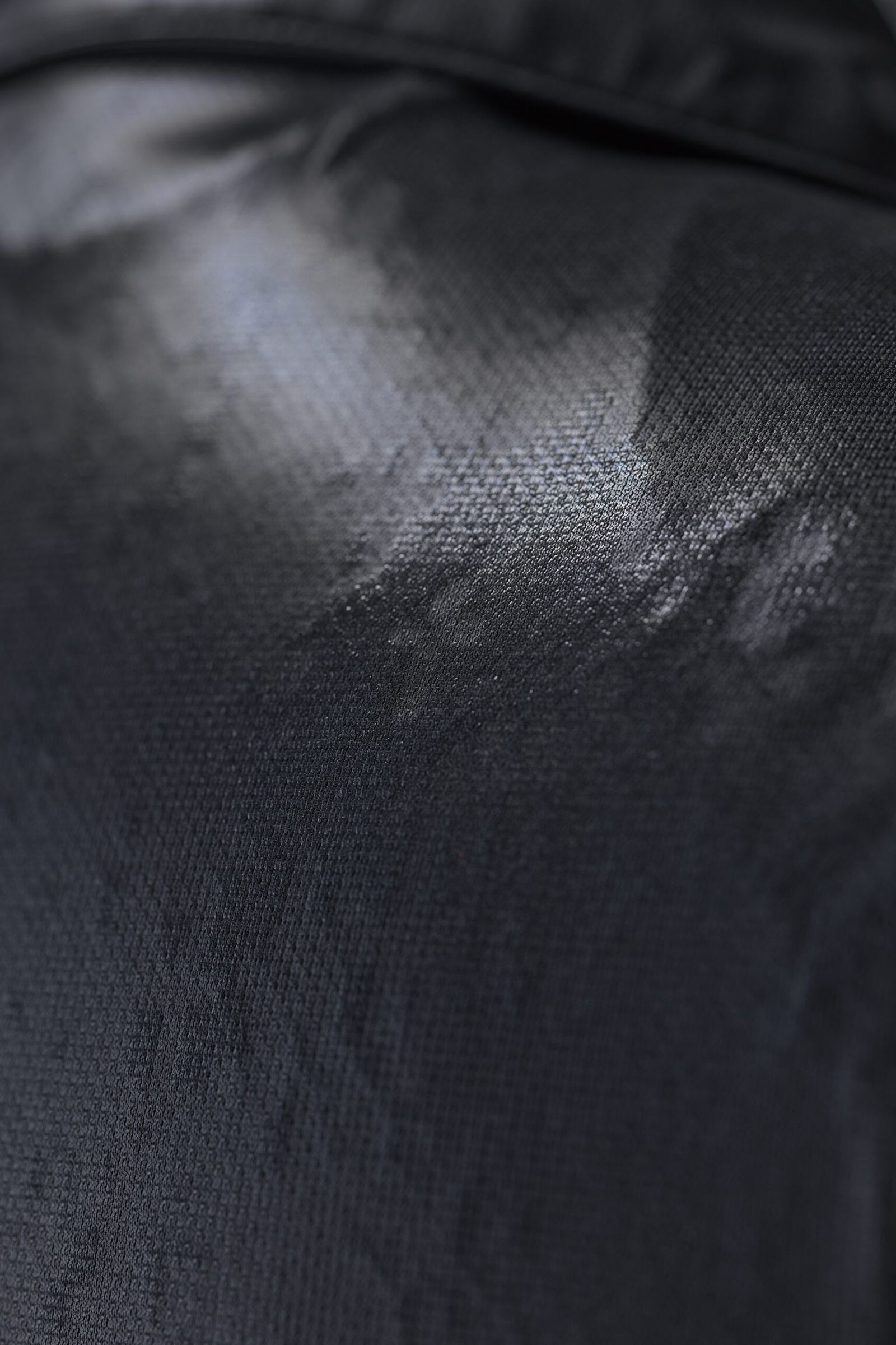 《予約》 CrossDotWetPrintFlareJacket  / ブラック 【THE ONENESS】 11月入荷予定
