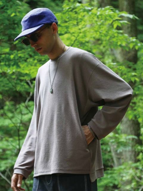 WEMBLEY KNITSEW / BROWN-BEIGE/ QUOLT クオルト
