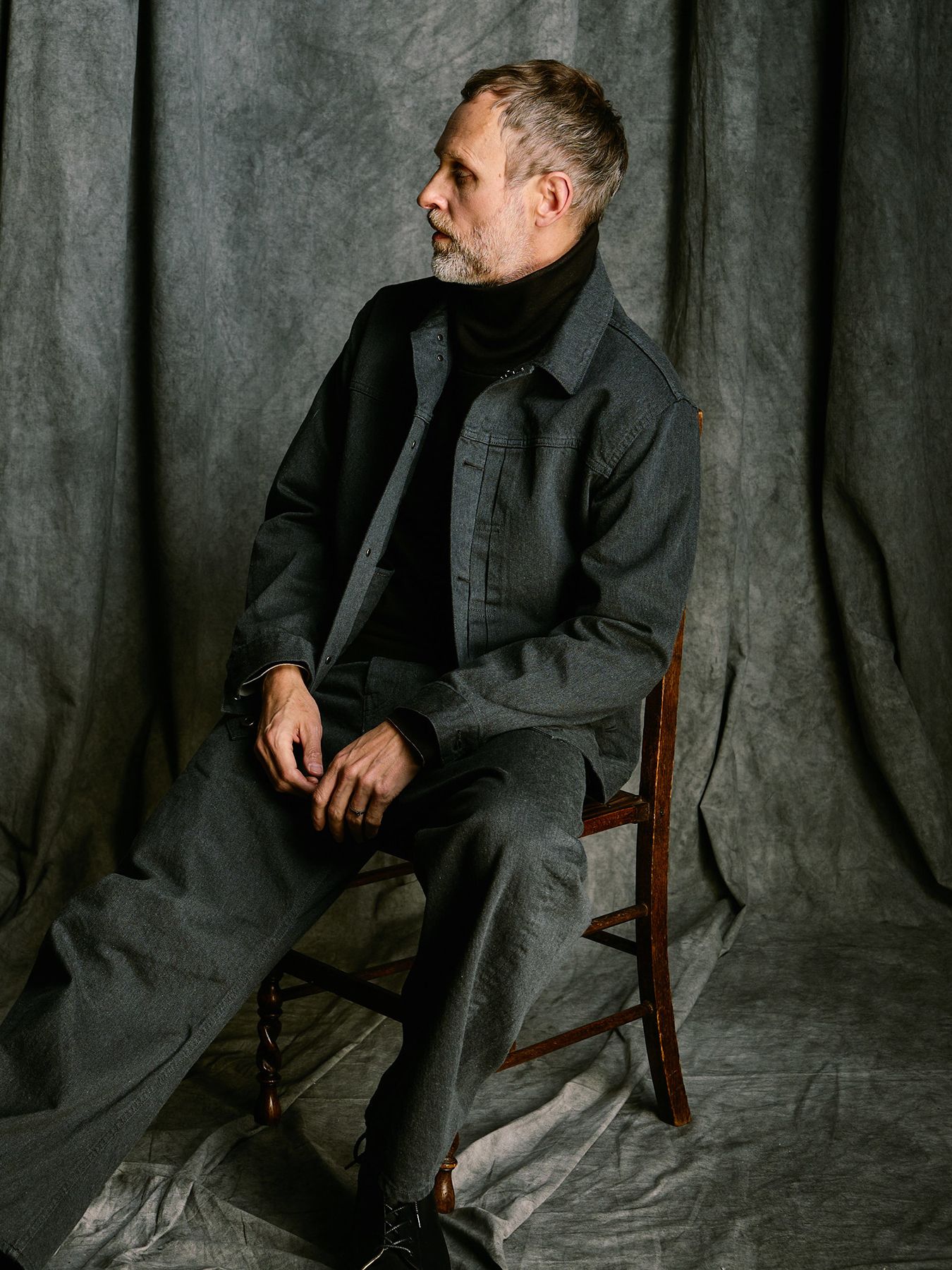 【予約品 4月19日(日) 18時締切】denim jacket type1 (OW) / ワンウォッシュ TYPE1 デニムジャケット / ダストチャコール