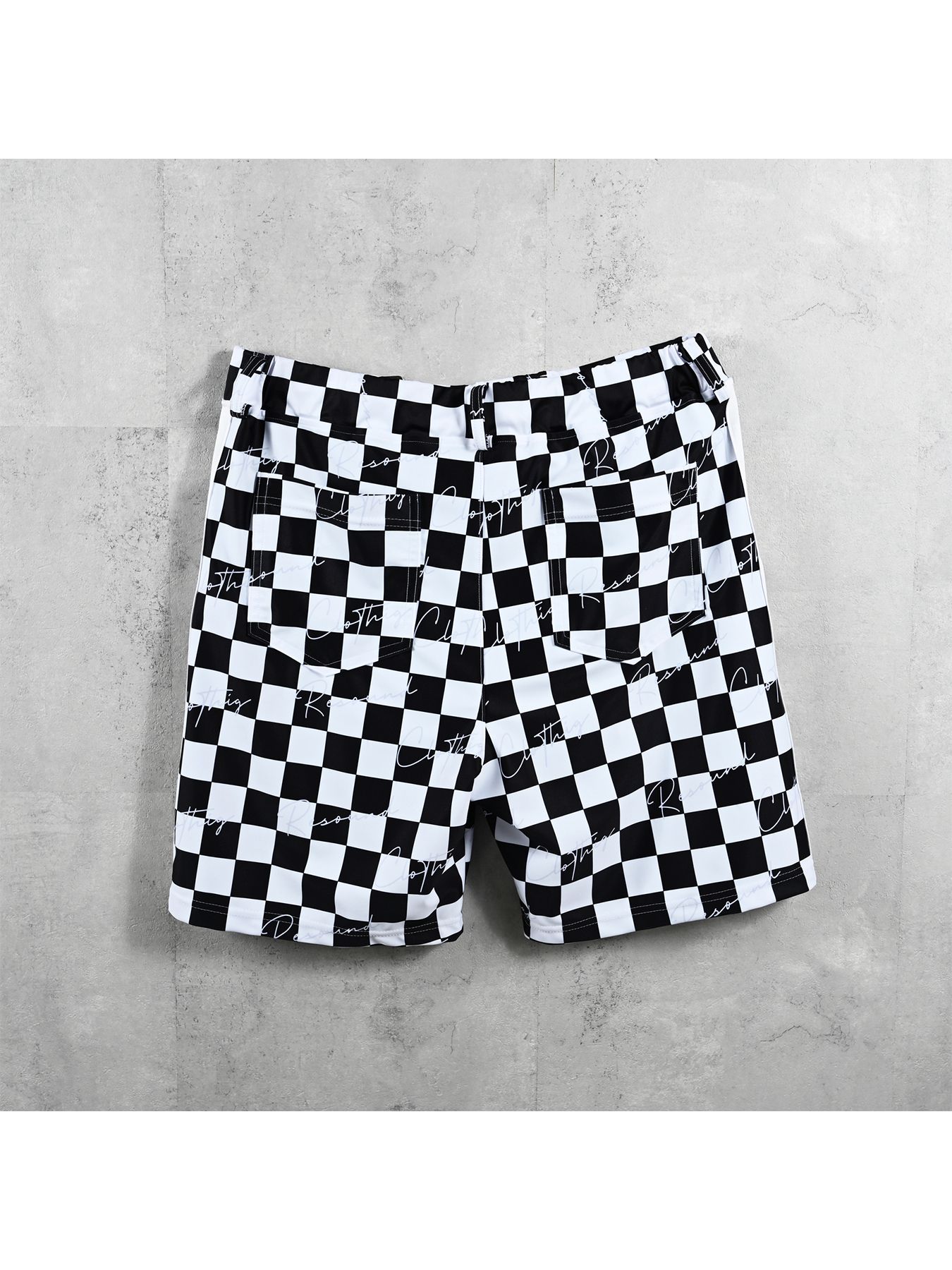 RASH SHORTS / ラッシュガード ショーツ / チェッカーフラッグ