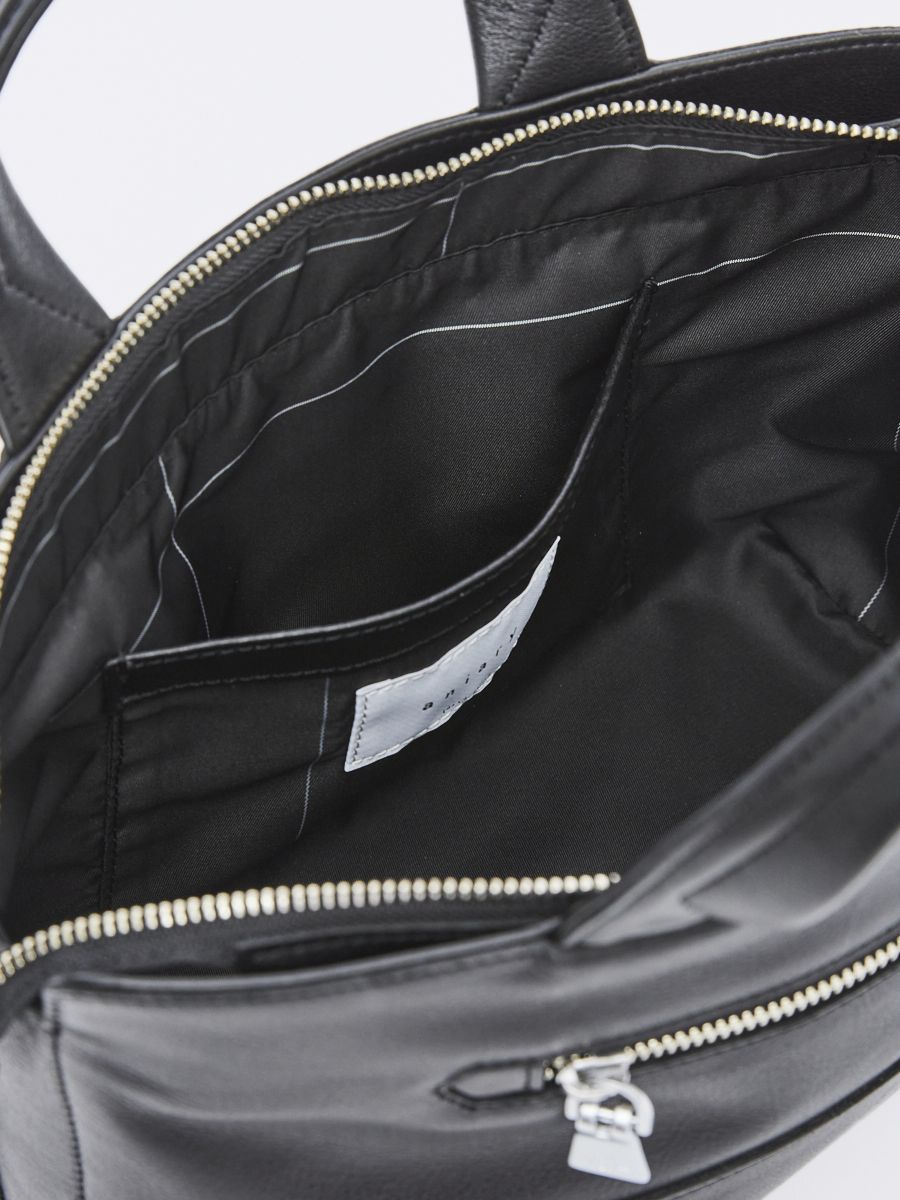 トートArtisan Leather  BLACK 【aniary】