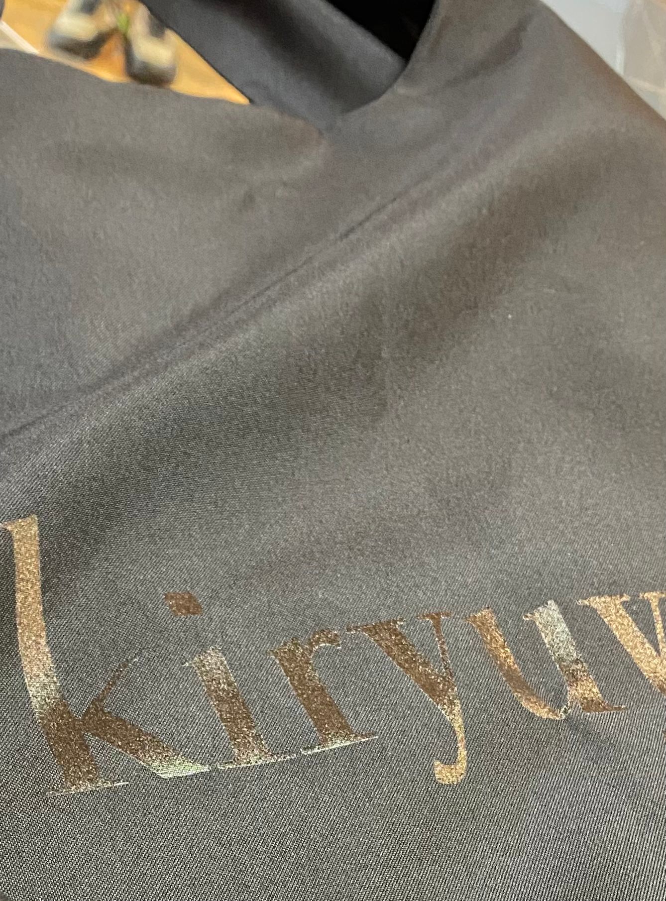 『予約品』限定45周年記念コラボファスナー開きPRESS BAG/プレスバック 黒プリント+白プリントSET【kiryuyrik×BRYAN】 6月上がり予定