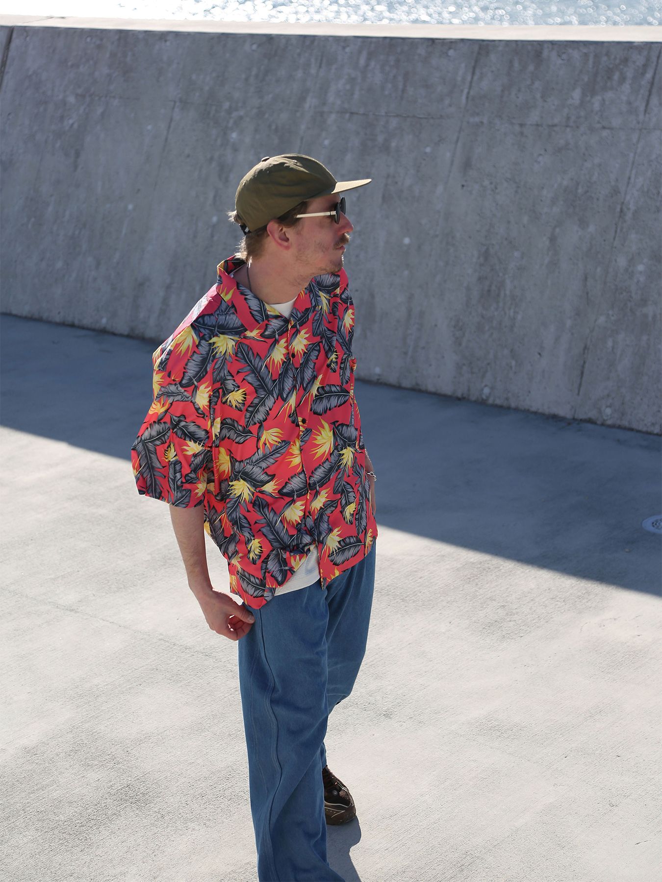 OVERTONE SHIRTS / オーバートーンシャツ / ピンクグレー【QUOLT】