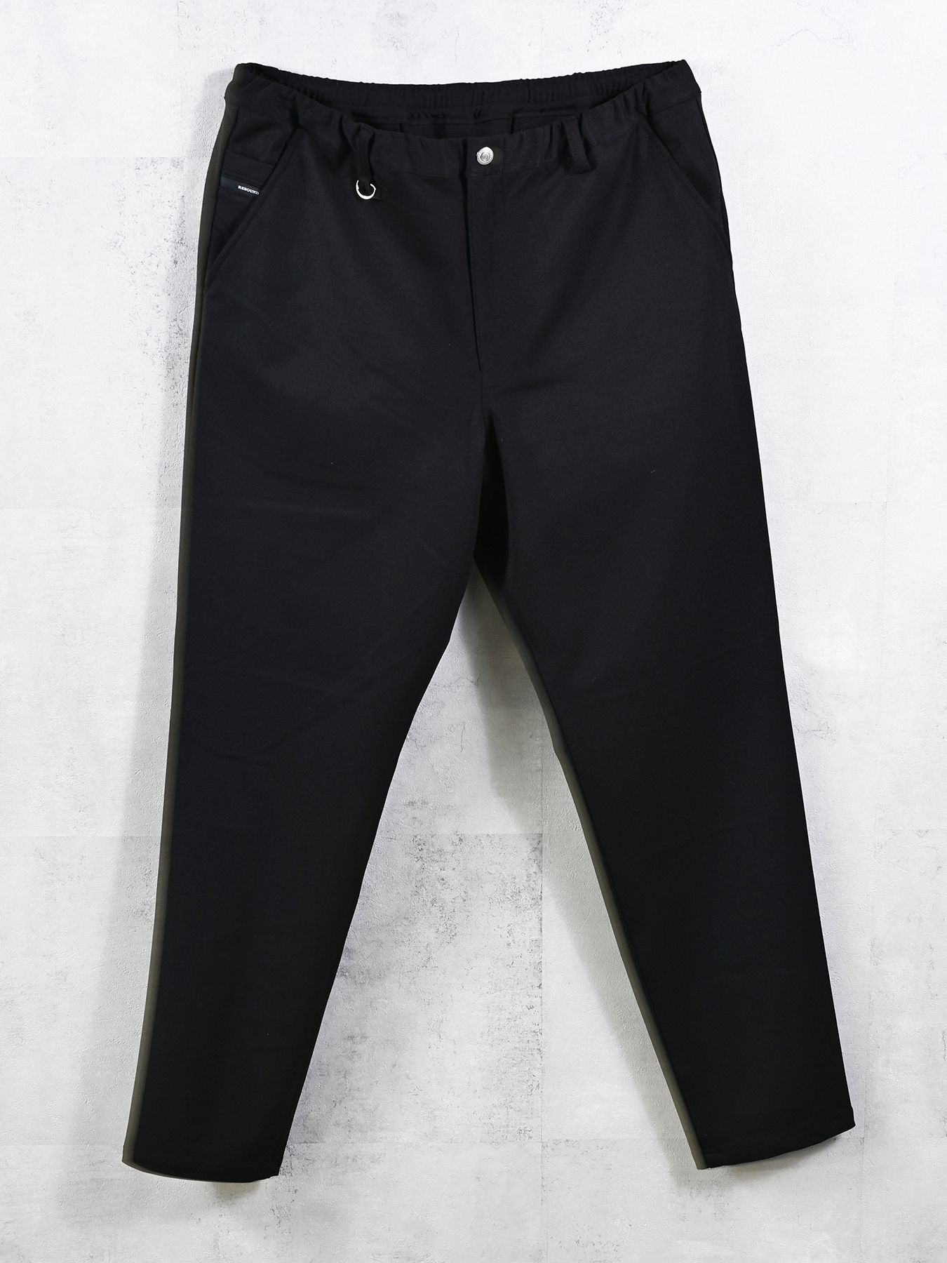 【予約品 】PAT WIDE EASY PANTS / パットワイドイージーパンツ / ブラック