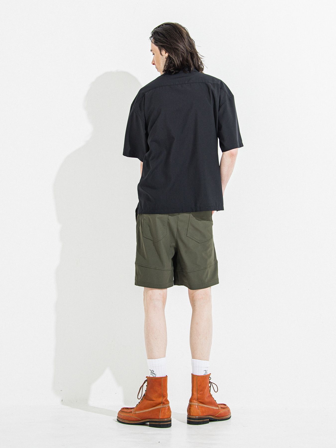 【予約品 】TYLER NYLON SHORTS / タイラー ナイロンショーツ / カーキ
