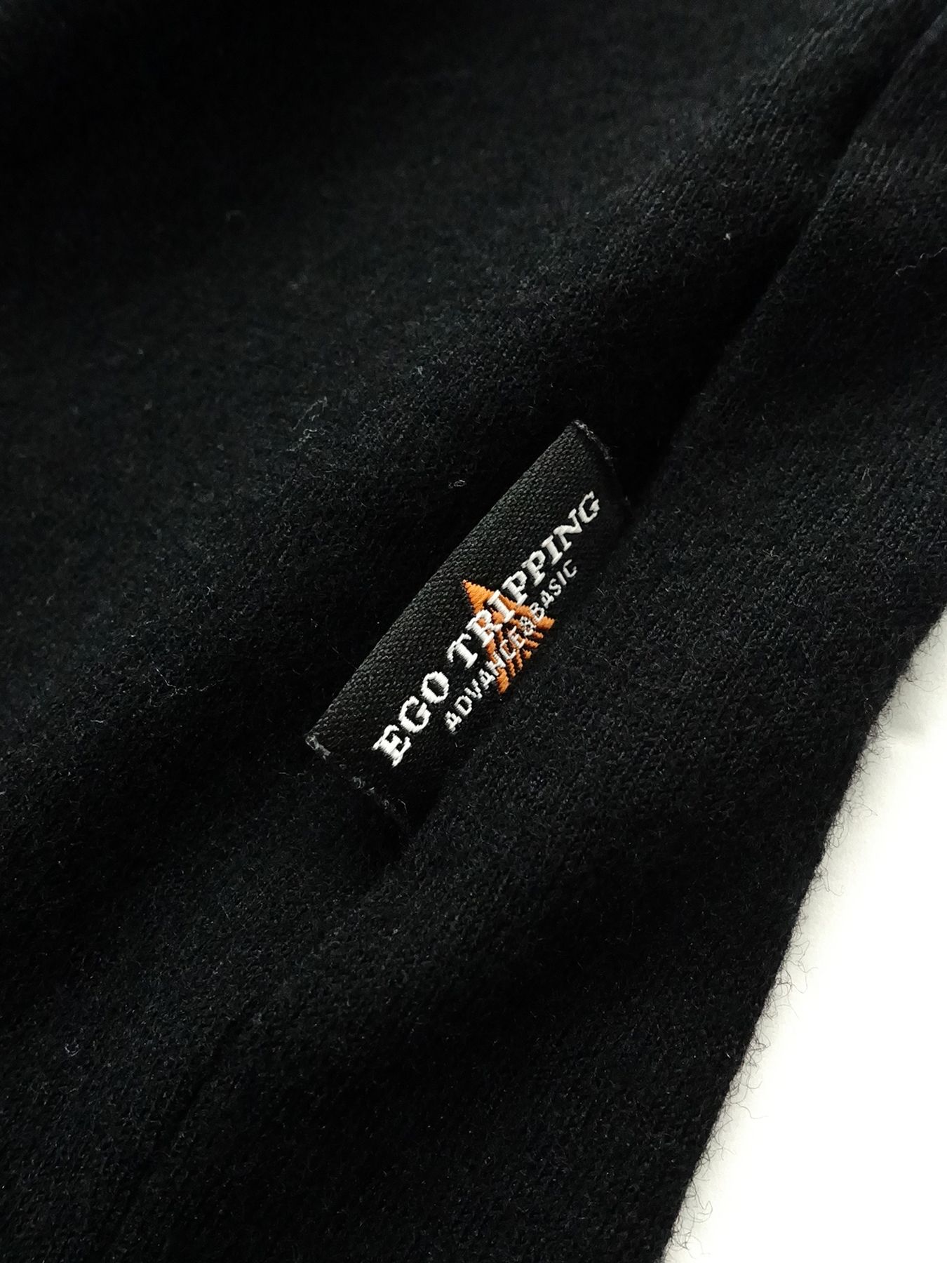 【予約品 7月5日(日) 締切】WASHABLE WOOL TEE / ウォッシャブルウールTシャツ / ブラック