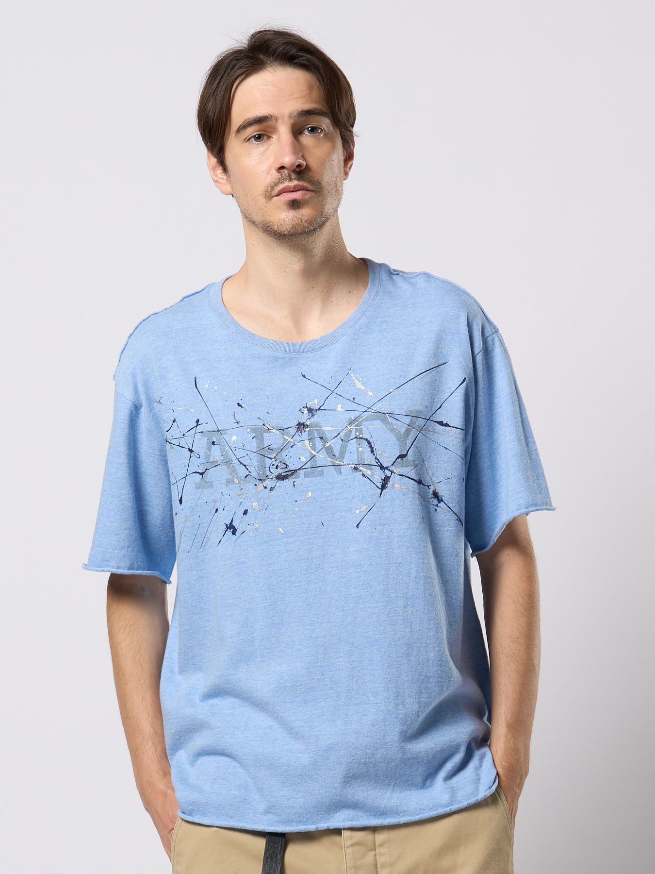 【予約品 9月23日(火) 締切】splash ARMY S/S / スプラッシュ ARMY ショートスリーブ / ブルー