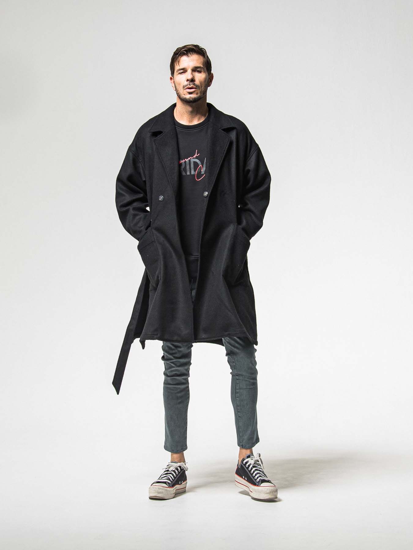 【予約品 8月31日(日) 締切】MICK DENIM JERSEY / ミック デニムジャージ / ピグメントブラック