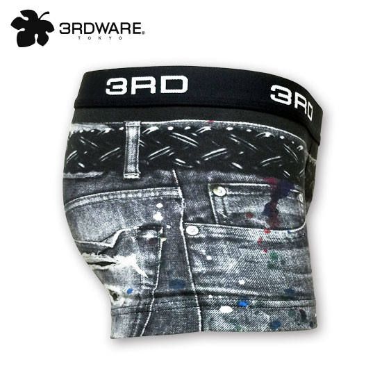 [3RDWARE] paint denim ボクサーパンツ