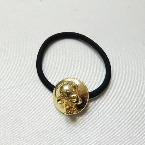 Skull Concho Hair Gum GOLDスカルコンチョヘアゴム