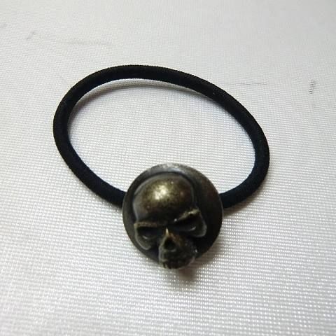 Skull Concho Hair Gum スカルコンチョヘアゴム