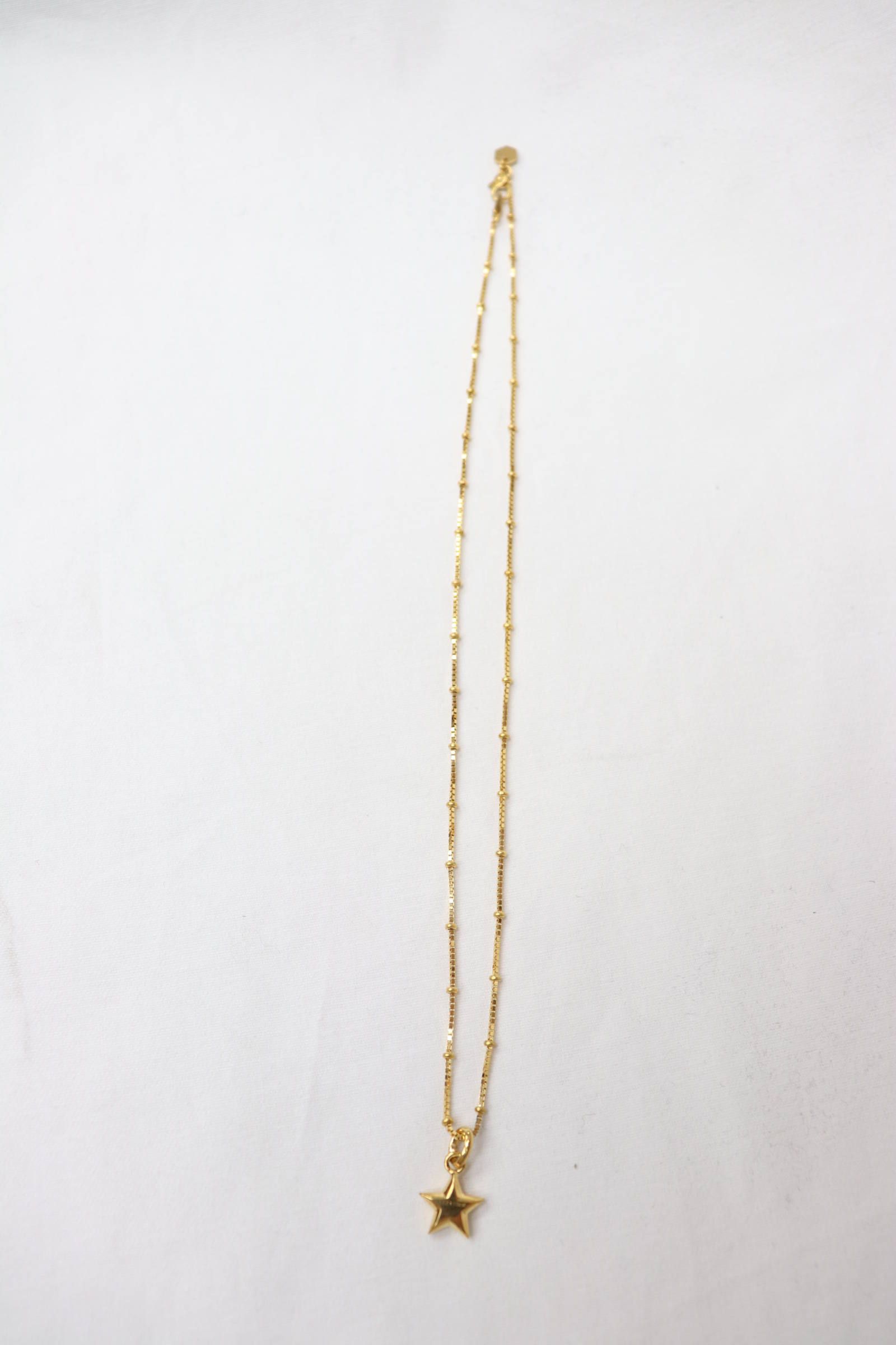 STAR CHARM PENDANT/GOLD