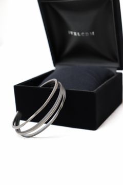 TRINITY BANGLE TWIST&SLASH/black matte