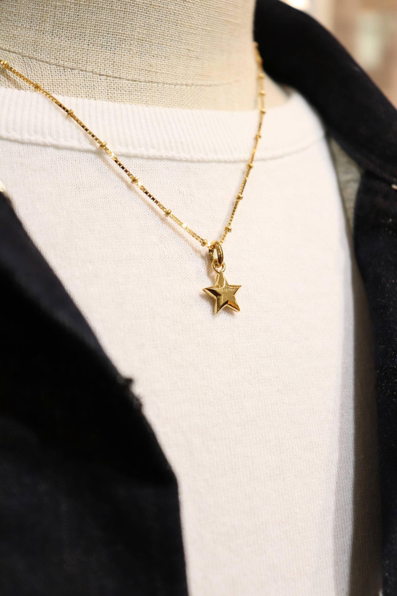 STAR CHARM PENDANT/GOLD