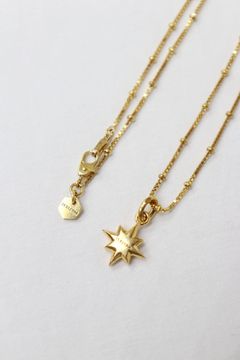 SUN CHARM PENDANT/GOLD