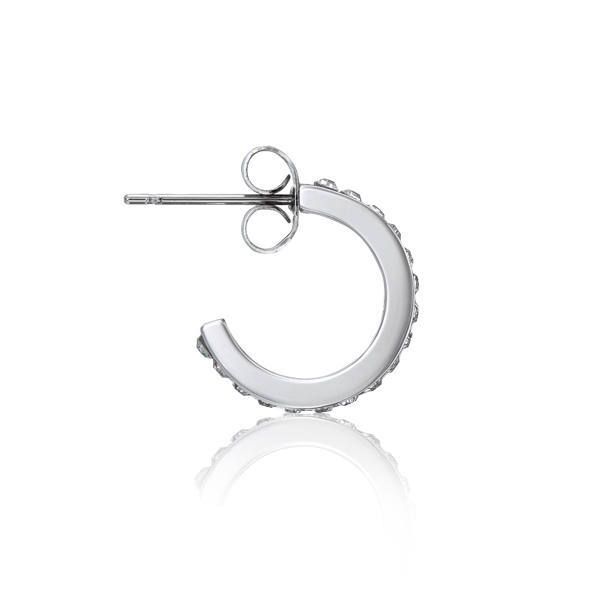 CP017-SLVハーフムーンピアス/silver