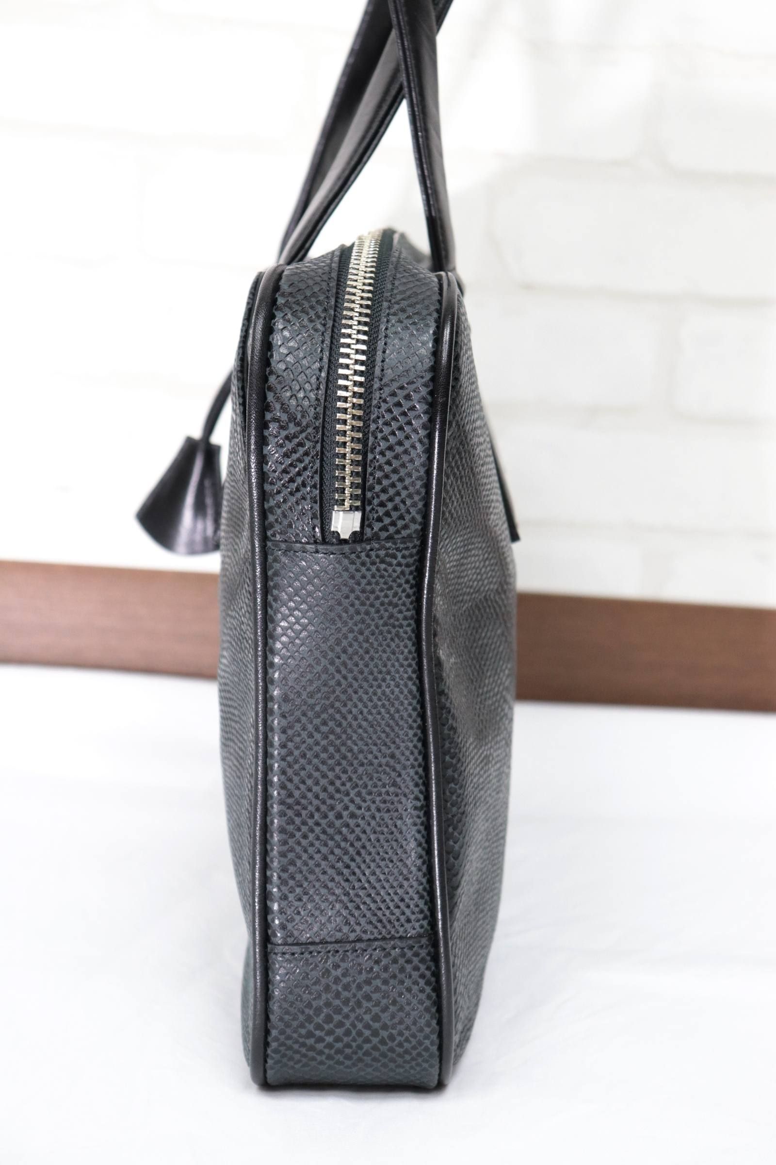 ブリーフ/ Scale Leather/black【aniary】