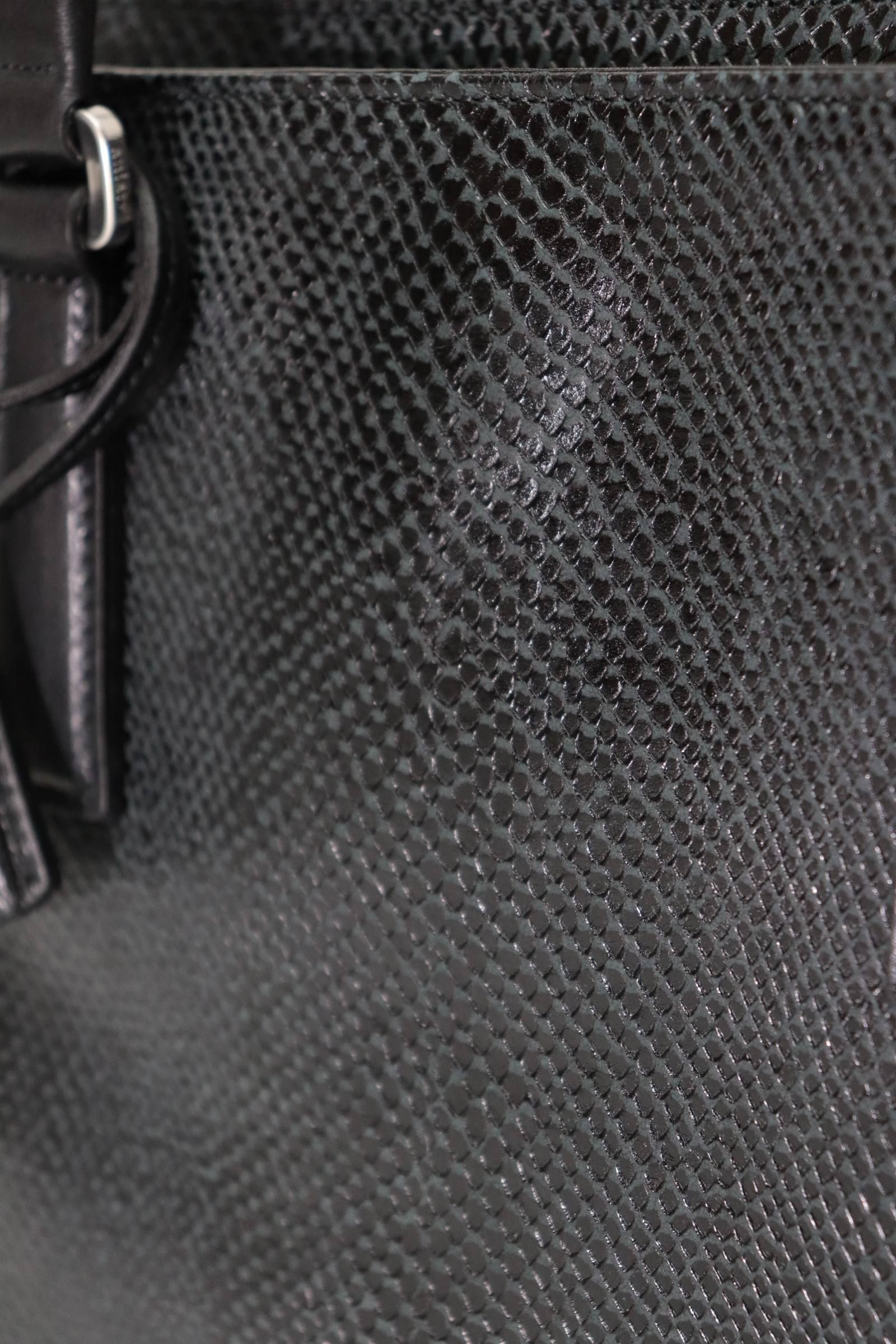 ブリーフ/ Scale Leather/black【aniary】