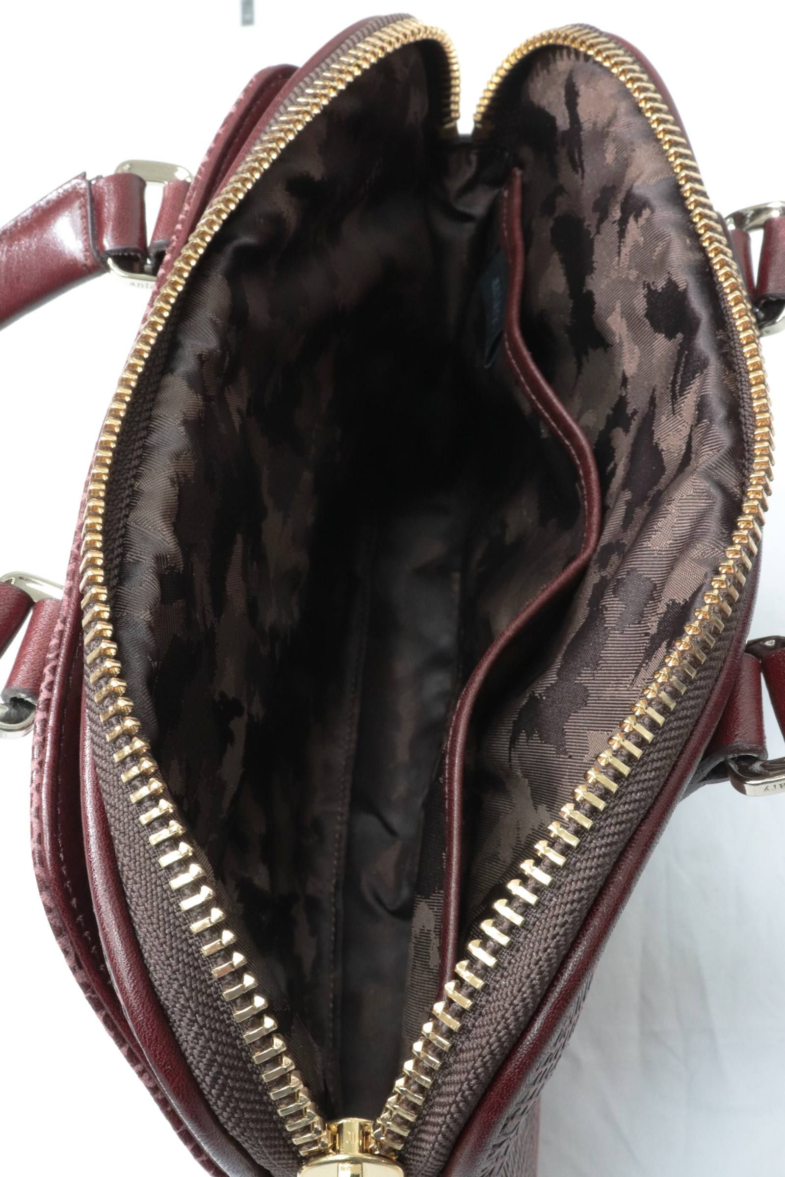 ミニブリーフ/ Scale Leather/Marron