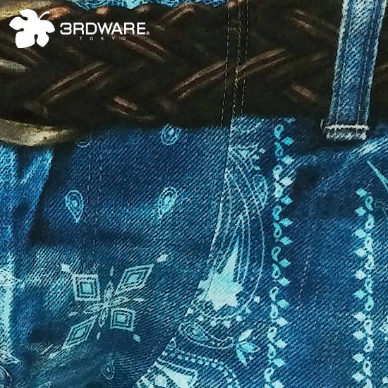 [3RDWARE] Bandana Denim「バンダナデニム」ボクサーパンツ
