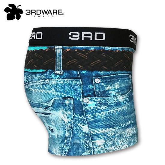 [3RDWARE] Bandana Denim「バンダナデニム」ボクサーパンツ