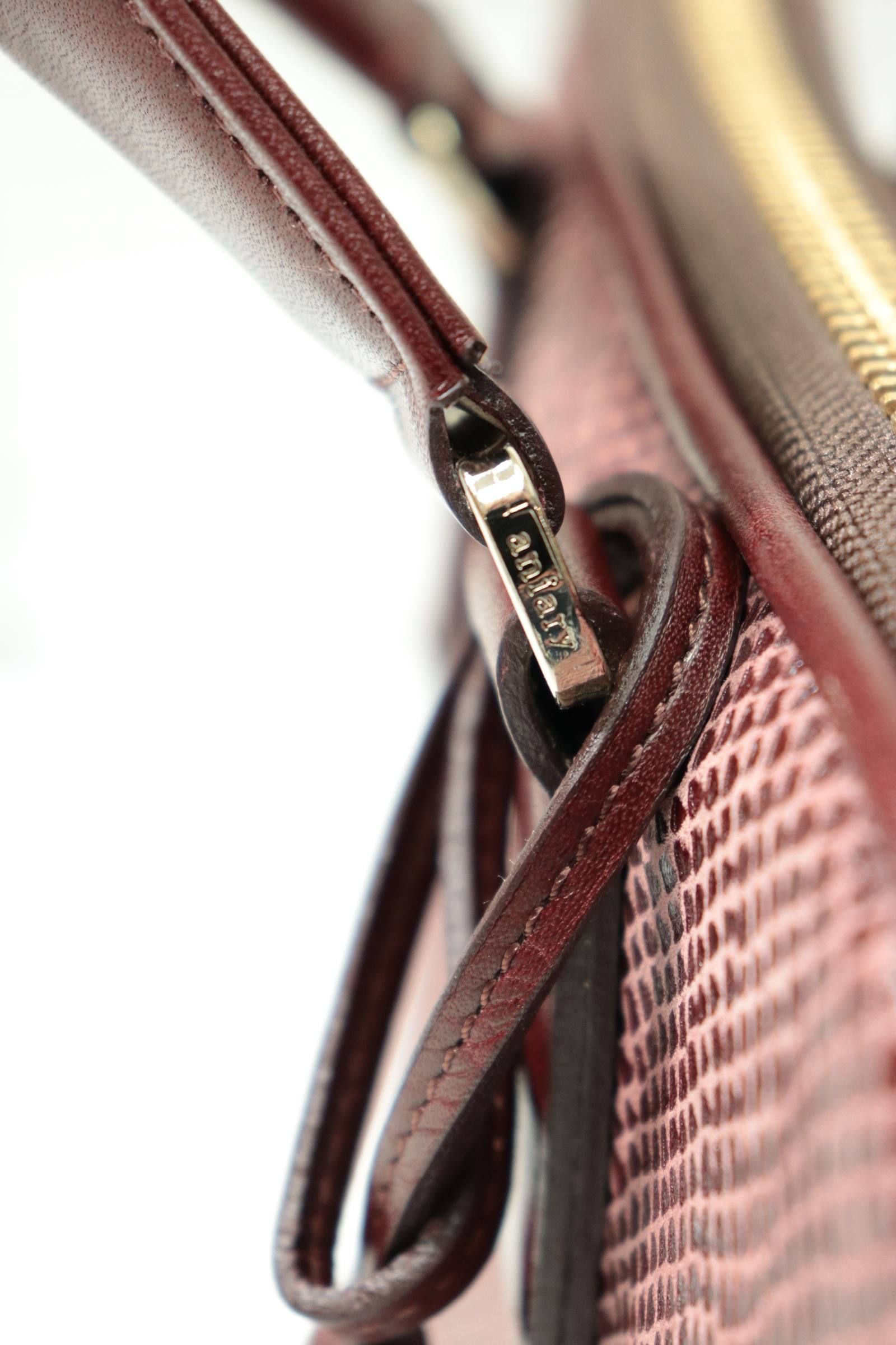ミニブリーフ/ Scale Leather/Marron