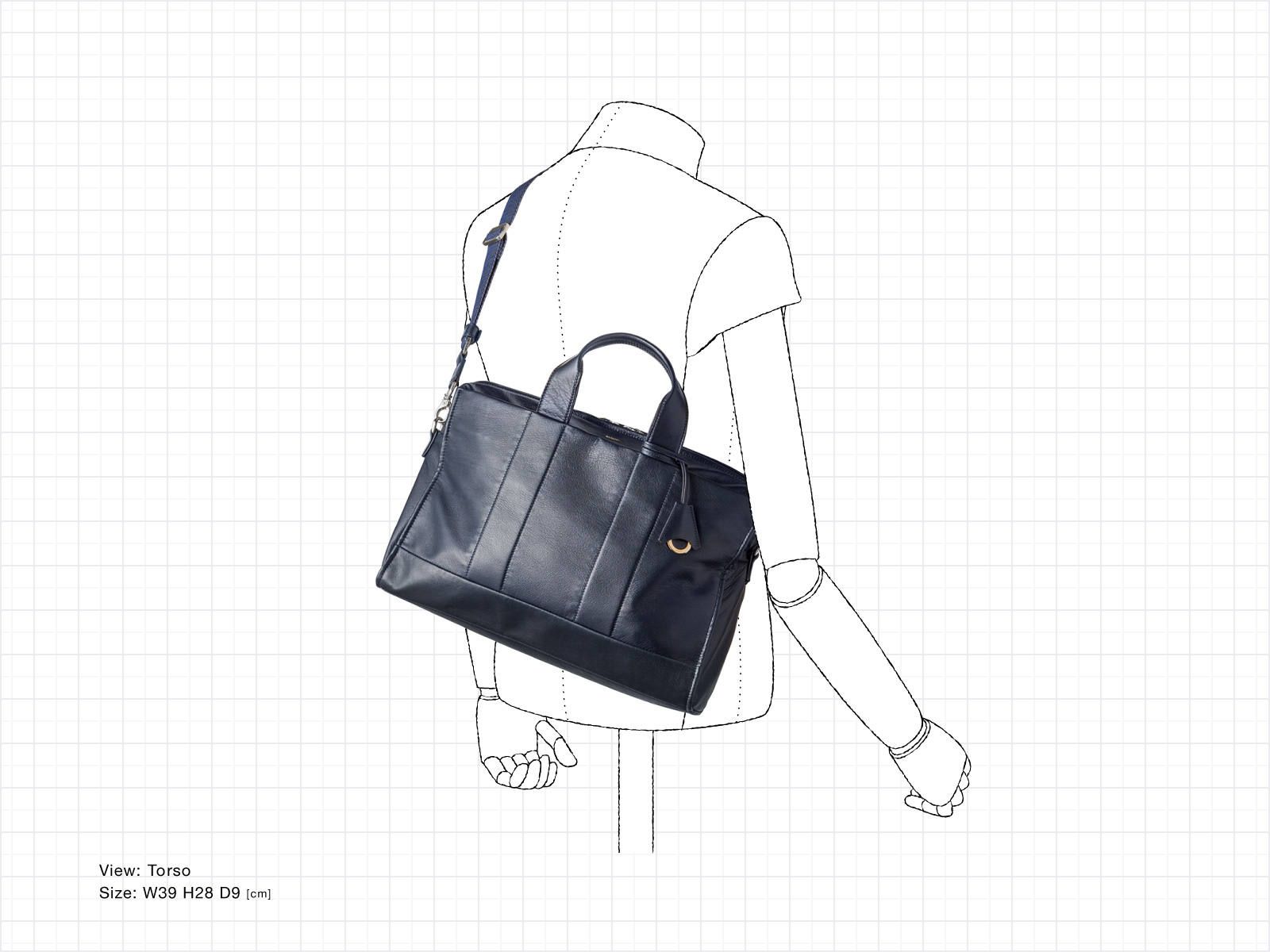 【aniary】  ブリーフ/Garment Leather