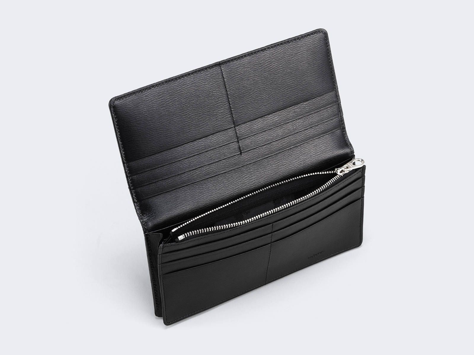 カバービルホルダー 	 Inheritance Leather/BLACK【aniary】