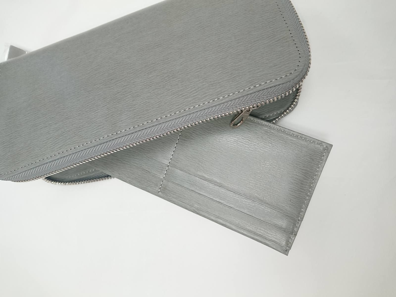Inheritance Leather ラウンドL/GRAY【aniary】