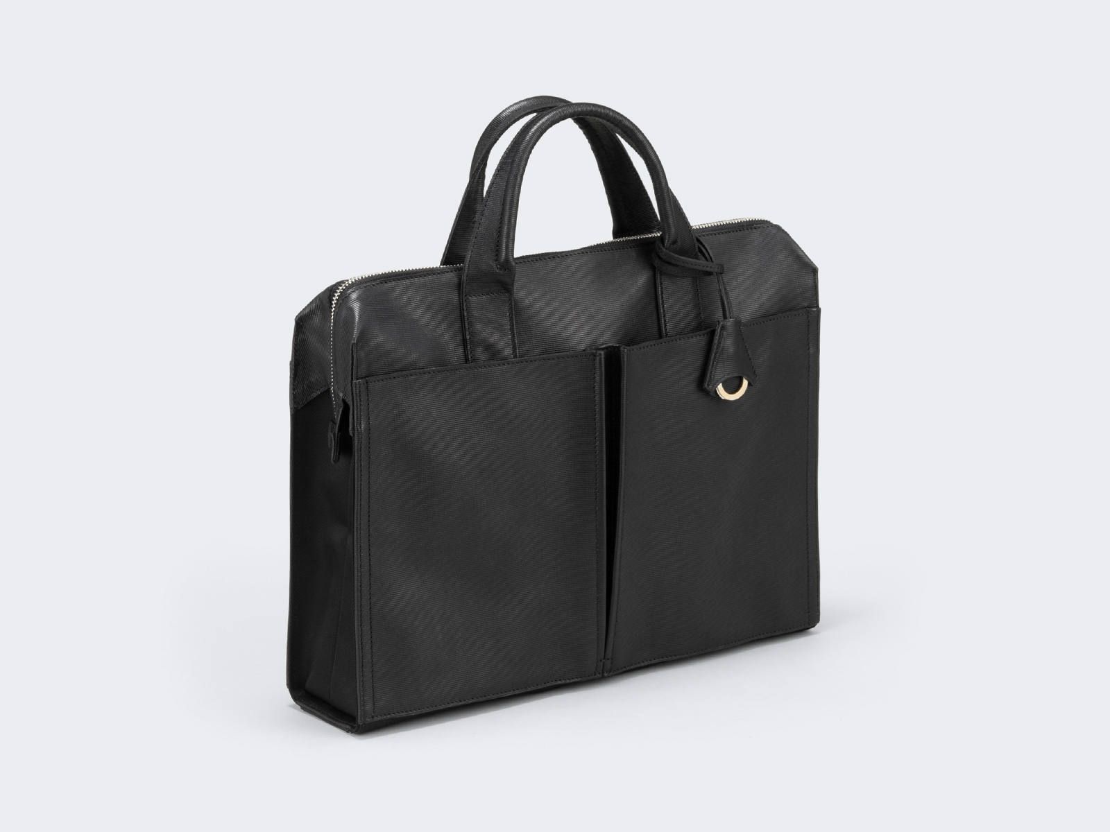 Refine Leather  ブリーフ/BLACK【aniary】