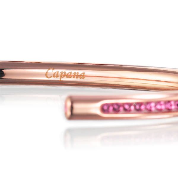 CP022-PNK 1連バングル(PINK) Capana