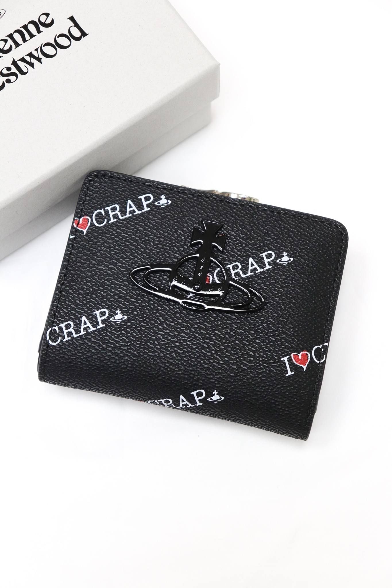 Vivienne Westwood - 「I ♡ CRAP」 ウォレット 【Vivienne