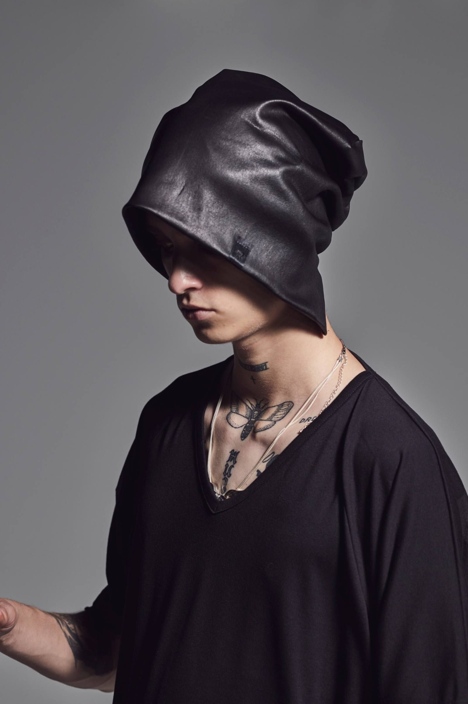 kiryuyrik - Stretch Leather Cap【kiryuyrik】 | BRYAN