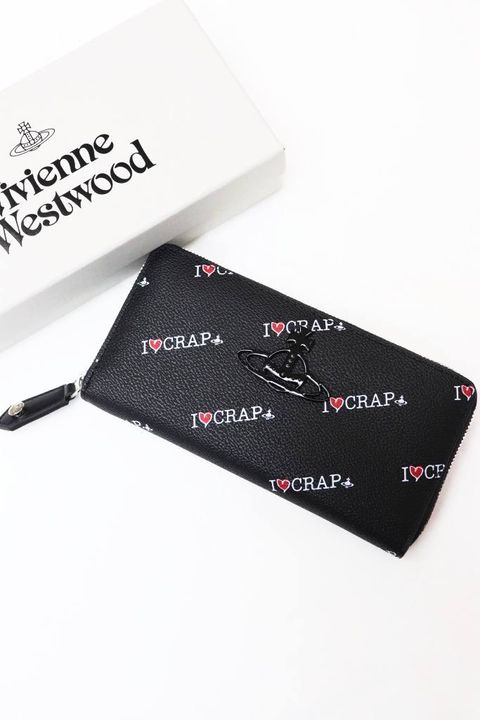 「I ♡ CRAP」 ロングウォレット 【Vivienne Westwood】