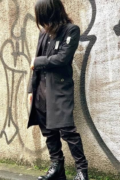 22年レディースファッション福袋 3b Hyde着用 Sizes Jk Coat Cross Patchwork チェスターコート