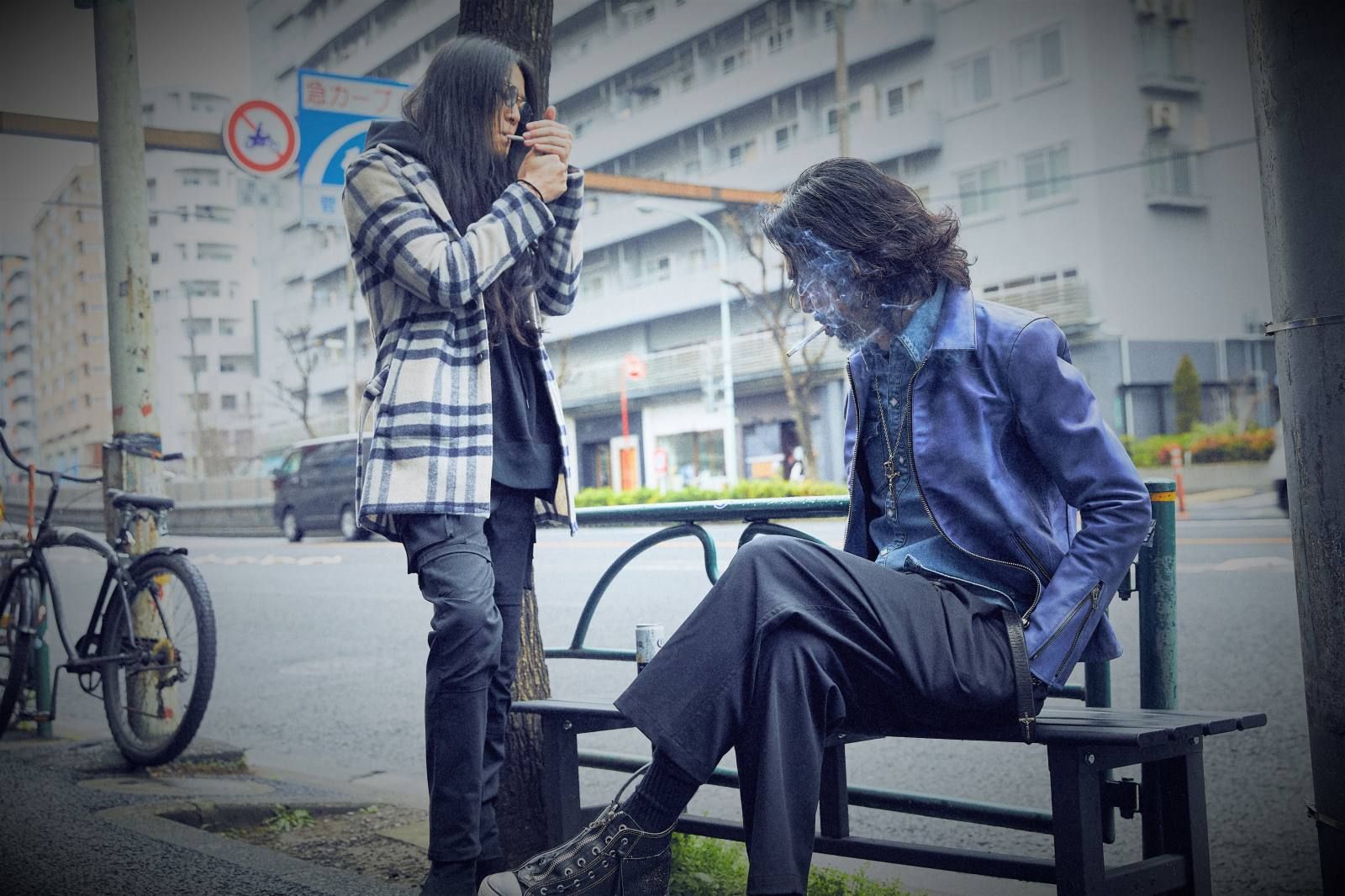 STRUM ライダースネックウォーマー ブラック