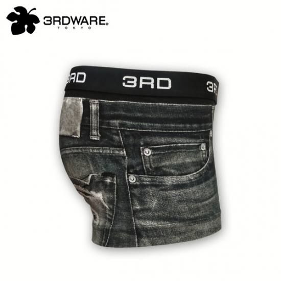 Damage Denim black 219101302[3RDWARE] ボクサーパンツ