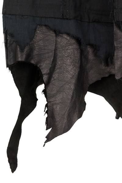 shawl collar gown 【Roen】